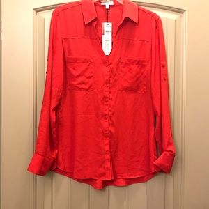 Slim fit portfolio button down